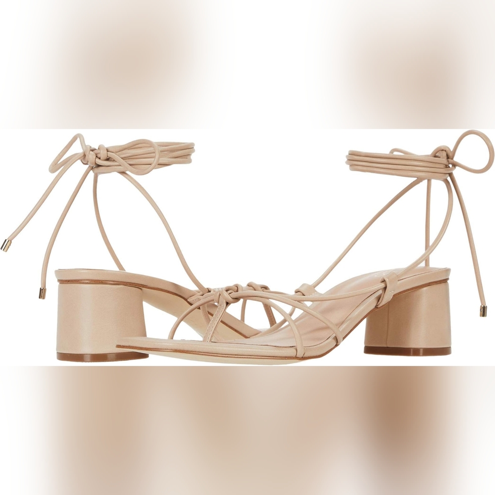 ALDO Tie-Up Nude Sandals in Size 7